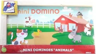 Produktbild von Woody Mini-Dominosteine - Tiere