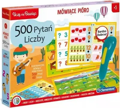 Zdjęcie produktu dla Clementoni Mówiące Pióro: Nauka Liczb dla Dzieci 5+