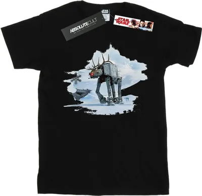 Produktbild von Star Wars - "AT-AT" T-Shirt für Damen BI44502 (XL) (Schwarz)