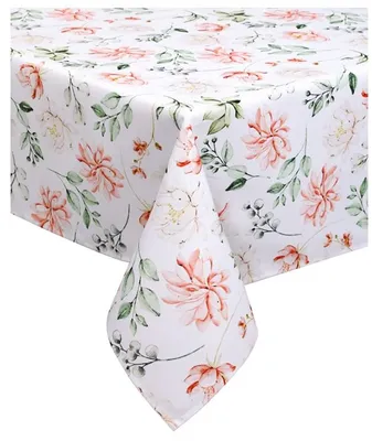 Zdjęcie produktu dla Obrus, dekoracyjny bieżnik, delikatne pastelowe kwiaty, Flower 40 x 140 cm