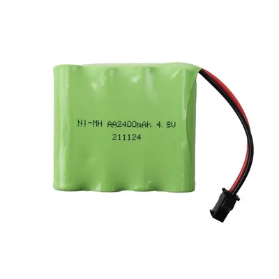 Produktbild von Akku 4,8V / 2400mAh/ Ni-Mh E568-003 Volvo Bagger HBX Stecker Double Eagle kompatibel mit Carson Raupenbagger