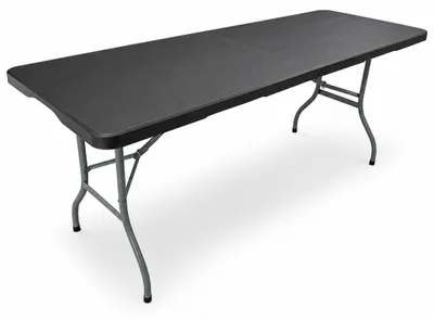 Produktbild von Aga Garten Klapptisch 180x74x74 cm Schwarz