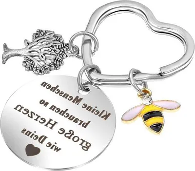 Produktbild von Schlüsselanhänger Edelstahl Lehrer Geschenk