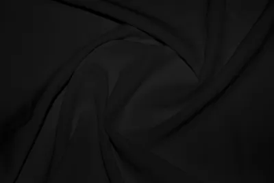 Produktbild von TexDeko Rolle Dekostoff 100% Polyester blickdichter Hussenstoff 170gr/m² Stoffgewicht einfarbig Stoffrolle 55 Meter 150cm Breit zum nähen Schwarz