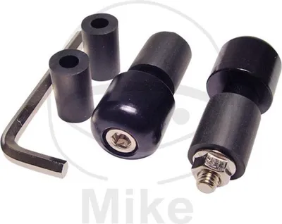Produktbild von JMP Lenkerenden Aluminium schwarz 17/13mm
