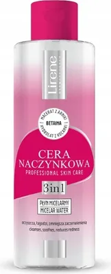 Zdjęcie produktu dla Lirene Cera Naczynkowa Płyn micelarny do demakijażu twarzy, oczu 3w1, 200 ml