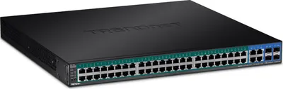 Image de TRENDnet Switch 52-Port Gbit Web Smart PoE+
