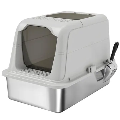 Produktbild von Katzenklo, Streuschaufel 8 kg bis 8 kg, Katzentoilette mit Deckel