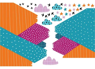 Image de Autocollants muraux scandinaves pour enfants de Nitika, 70 x 105 cm