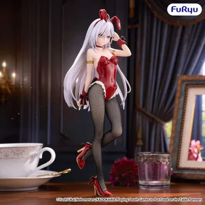 Produktbild von Playing Death Games to Put Food on the Table BiCute Bunnies PVC Statue Yuki 25 cm
