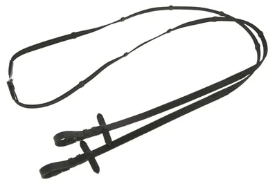 Produktbild von Kerbl 3222117 Antislip Gummizügel Schwarz Full 15mm für Pferde