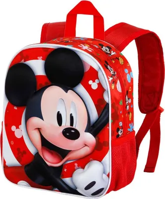 Productafbeelding van Karactermania Disney Mickey Mouse, kleine 3D rugzak, rood, rood, one size