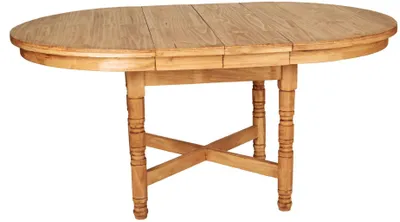 Produktbild von MiaMöbel Esstisch Mexico Möbel 120x79x120 cm Ausziehbar Landhausstil Massivholz Pinie Honig