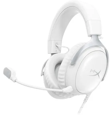 Produktbild von Kabelgebundenes Gaming-Headset – HyperX Cloud III – für PC & Konsole – Weiß