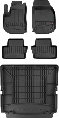 Produktbild von SET 3D Gummimatten Opel Zafira B 2005-2014 7 Sitze mit