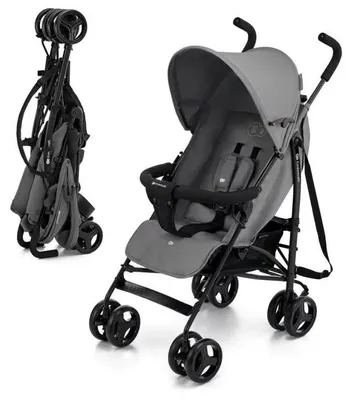 Immagine prodotto di Kinderkraft Tik, passeggino leggero pieghevole, colore grigio pietra