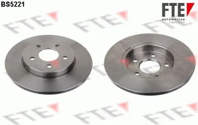 Produktbild von 2 Bremsscheiben Hinterachse voll Ø 280 mm 12 mm FTE für u.a. FORD MONDEO
