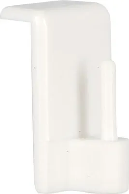 Image de Pitons Adhésifs Crochet Blanc Blister De 4 - Mobois
