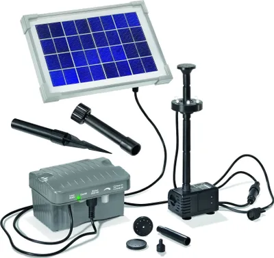 Immagine prodotto di sistema di pompe solari per laghetti esotec Palermo LED