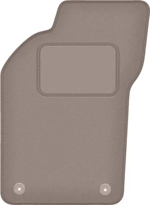 Produktbild von Fahrerfußmatte Velours beige passend für Alfa Romeo 155 (1995-1999, Limousine) – mit Befestigungen – passgenau