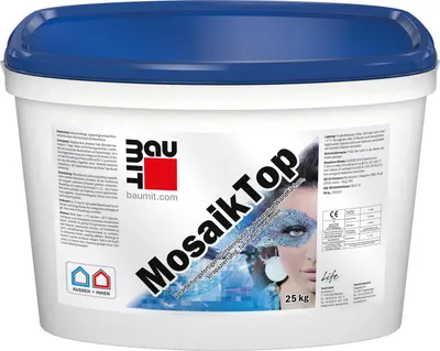 Immagine prodotto di BAUMIT MosaikTop Pastöser Buntsteinputz Farbton M 343 25kg