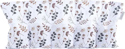 Image de Coussin à noyaux de cerises, dimensions 50 x 20 cm, 5 compartiments, en Coton, utilisable au micro-ondes