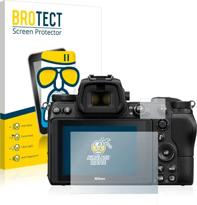 Produktbild von BROTECT Entspiegelungs Schutzglas für Nikon Z 6 / Z 7 Schutzfolie Panzer Folie Glas Display Schutz matt