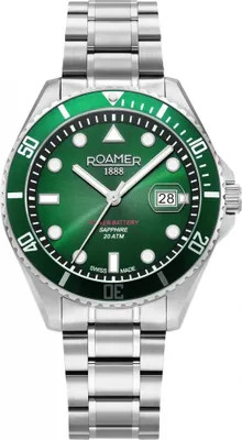 Immagine prodotto di Orologio da uomo ROAMER 969845 41 75 20, verde, sportivo, per immersioni
