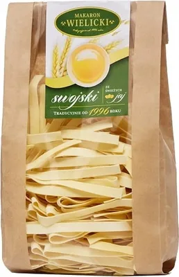 Obrázek produktu pro Makaron Wielicki "Swojski" - stužkové těstoviny, 300 g