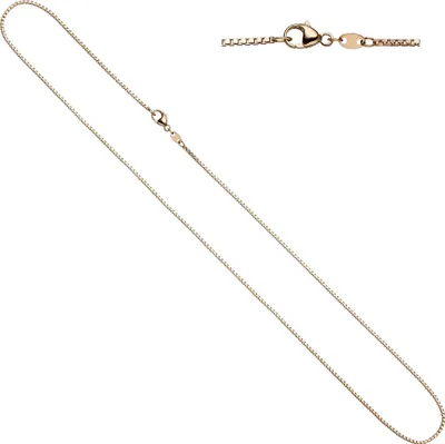 Produktbild von JOBO Venezianerkette 585 Gold Rotgold 1,2 mm 42 cm Kette Halskette Rotgoldkette