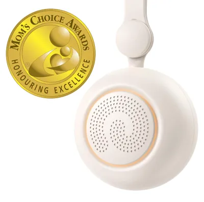 Produktbild von Dreamegg Sleep Lite 1 White Noise Machine Baby mit Nachtlicht, Cremeweiß