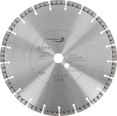Produktbild von PRODIAMANT Diamanttrennscheibe 300mm Beton Laser Turbo B711 Bohrung 25,4mm
