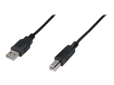 Immagine prodotto di DIGITUS USB 2.0 Anschlusskabel Typ A -B St/St 1.8m, be