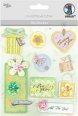 Produktbild von 3D-Sticker Motiv 32 - Schilder