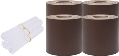 Immagine prodotto di Recinzione Frangivento 4 pz in PVC 35x0,19m Marrone