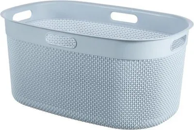 Produktbild von Wäschekorb 45 l. 59 x 39 x H27 cm Hellblau - Filo - Curver