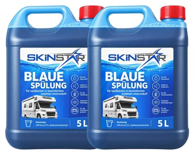 Produktbild von Chemietoiletten Sanitärflüssigkeit Spülwasserzusatz Zusatz Camping WC Meeresduft - Typ: 10L Spülung