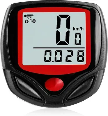 Produktbild von Famanu Kilometerteller Drahtlos - Wasserfestes LCD-Display