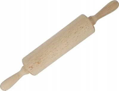 Image de Rouleau à pâte mobile en bois pour la cuisine