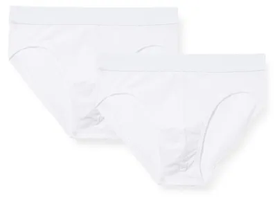 Produktbild von Schiesser Jungen 2 Pack Slips - 95/5 Baumwolle - Größe 140 bis 176