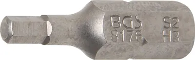 Produktbild von BGS 8176 Bit Innen-6-kant 3 mm, 6,3 (1/4)
