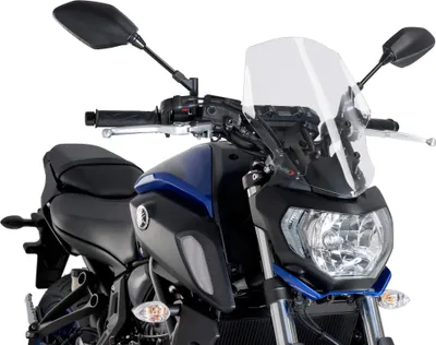 Produktbild von Windschild Puig New Generation Touring 360 x 288 mm mit ABE für Yamaha MT-07 Bj. 2018 - 2020