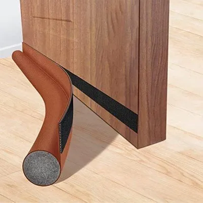 Produktbild von PolkaHome® Selbstklebende Türdichtung, Zugluftstopper für Schalldämmung und Kälteschutz