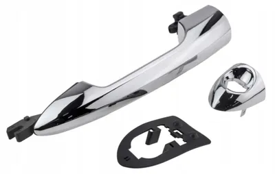 Image de Poignée extérieure pour porte avant gauche, Alfa Giulietta, Mito, Lancia Ypsilon, chrome