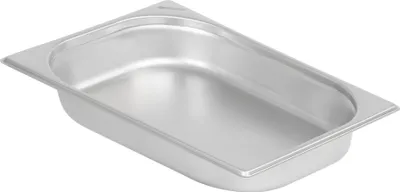 Produktbild von Mahlzeit GN Behälter 1/2, Höhe 65 mm, Edelstahl Gastronomiebehälter, Geeignet für Chafing Dishes