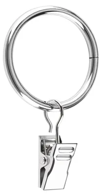 Produktbild von Solidchoice – 50 Stück Vorhangringe, 38 mm – Rostfreie Metallvorhangclips für Vorhangstangen