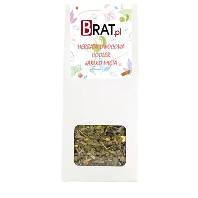 Obrázok produktu pre Chladivý ovocný čaj - jablko mäta 50g Brat.pl