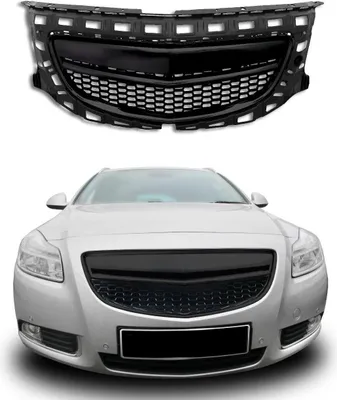 Produktbild von Für Opel Insignia Kühlergrill Sportgrill Front Grill Waben Gitter in Schwarz