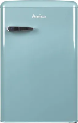 Produktbild von Amica - KS 15612 T - Kühlschrank - Retro Design - Türkisblau