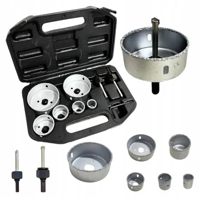 Produktbild von Allbe Wolfram-Hohlbohrer-Set für Keramikfliesen 22-73mm